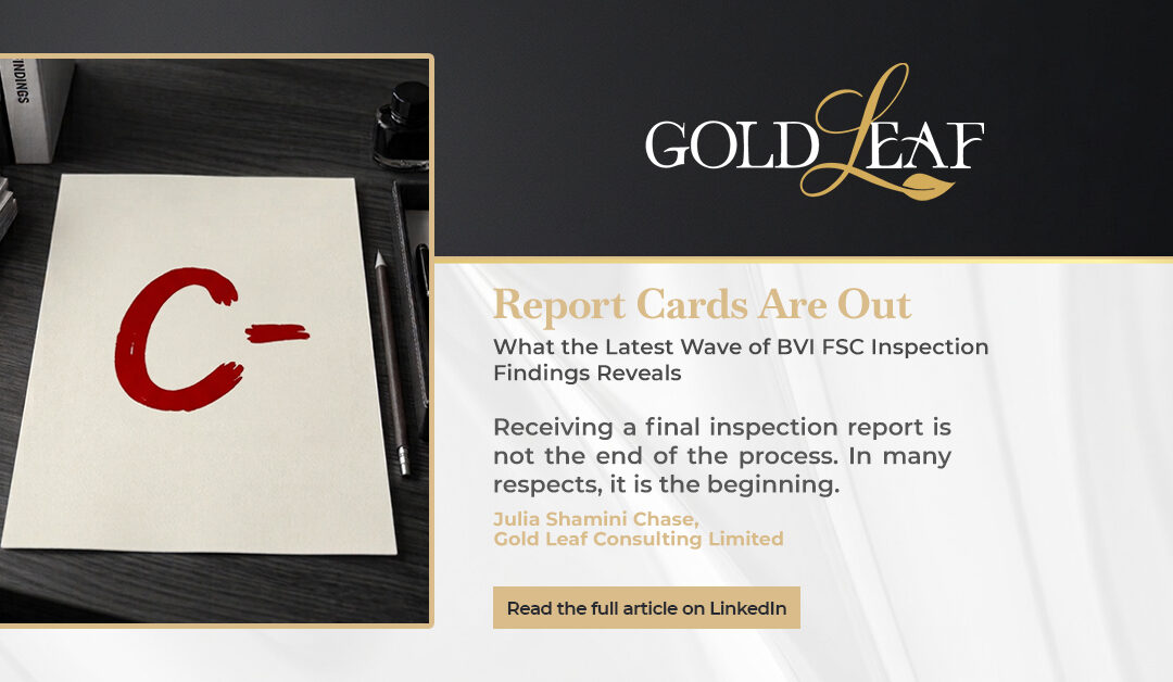 Report Cards Are Out